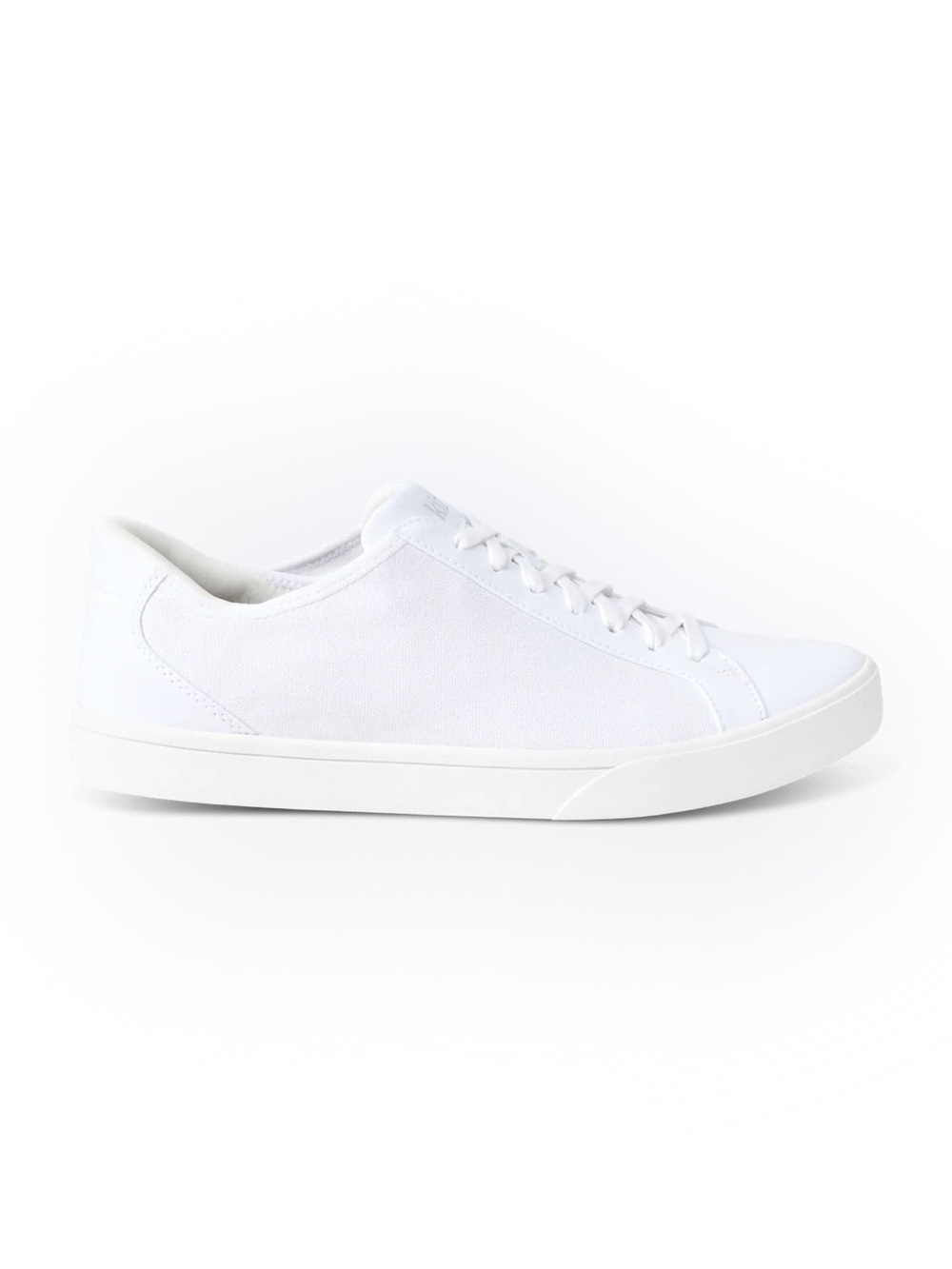Kizik Irvine Plus White Low-Top Canvas Sneakers